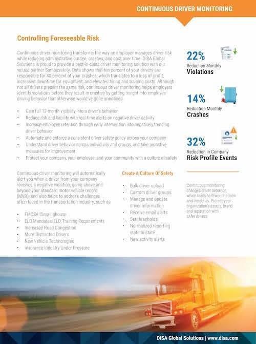 Driver Monitoring