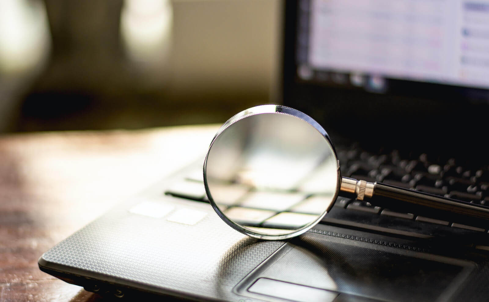 BG Computer Magnifying glass